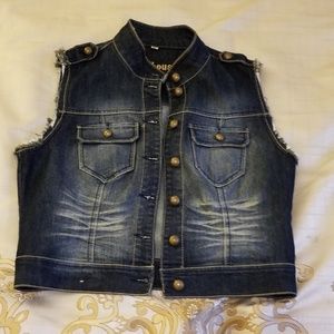Dollhouse denim Vest